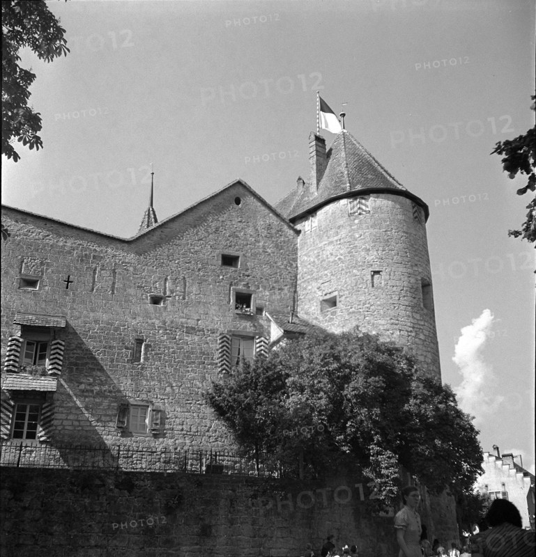 Castle of Murten, 1941.