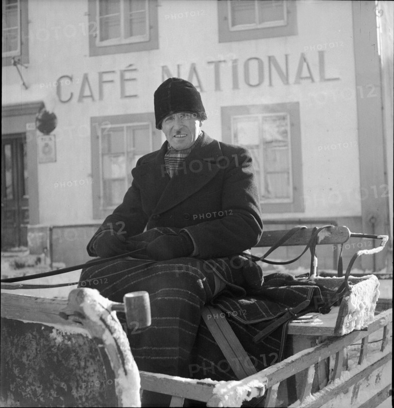 Coach Driver, La Brevine 1951.