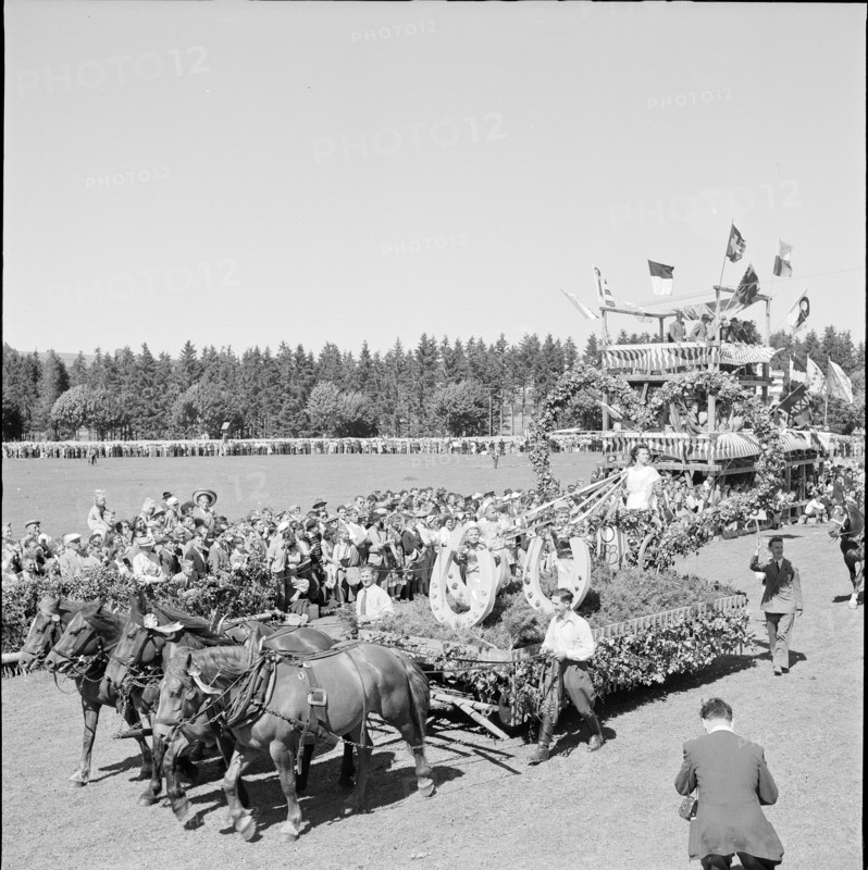 48th Marche-Concours Saignelegier, parade, 1951.