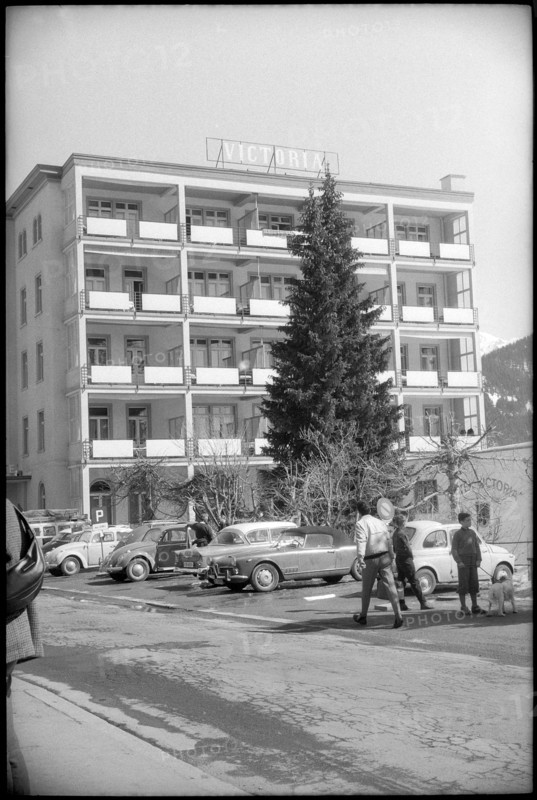 Hotel Victoria in Davos 1963.