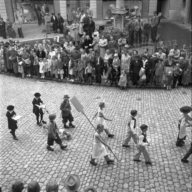 Procession at the Solennitat, Burgdorf 1951.