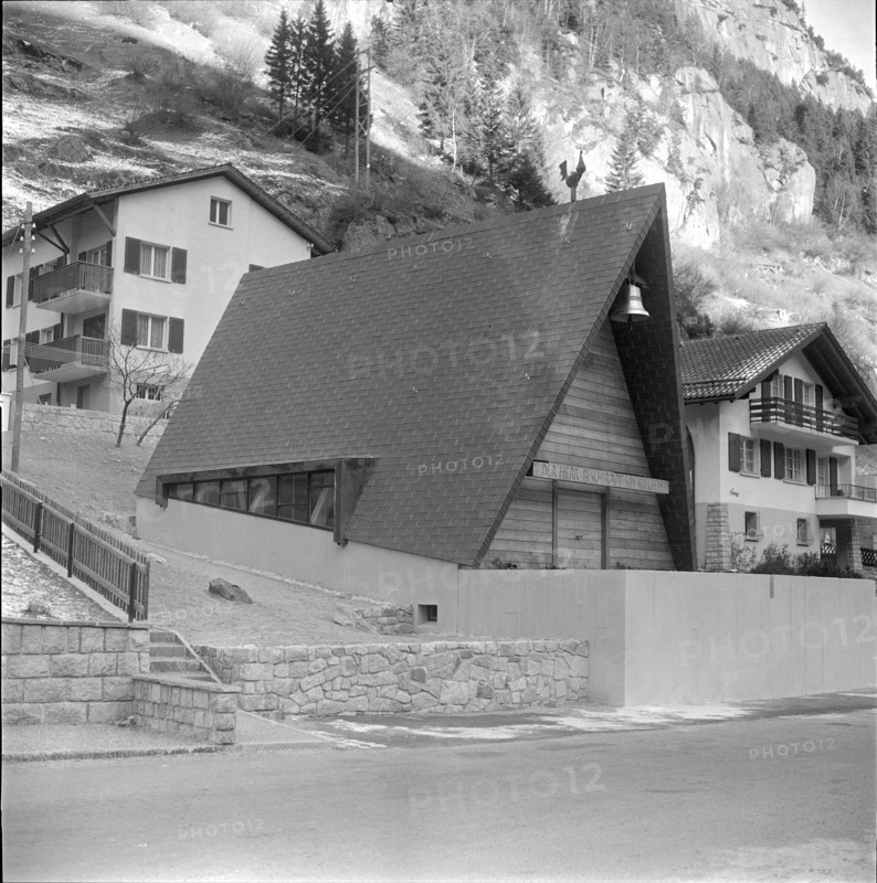 Protestant Church of Goschenen 1961.