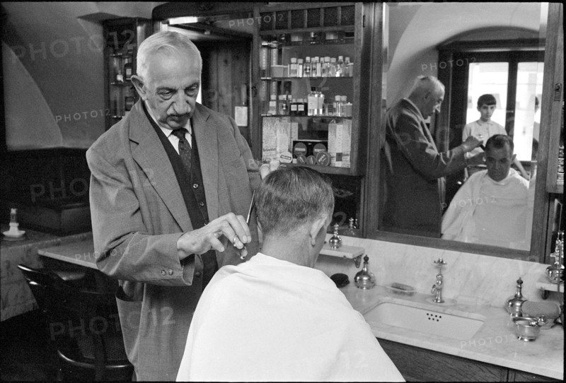 Hairdresser at Work, 1971.