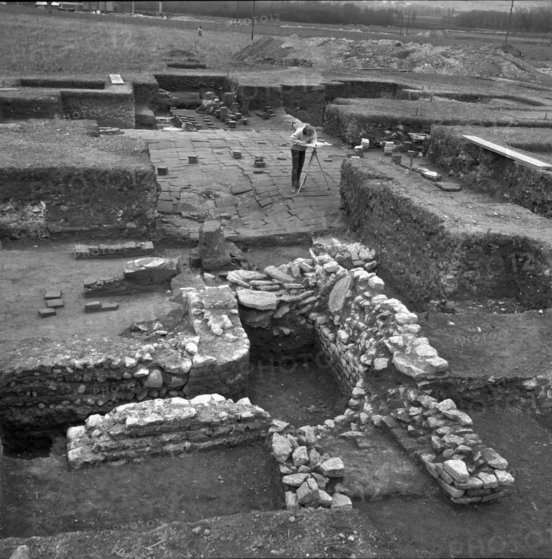 Excavations in Avenches, 1961.