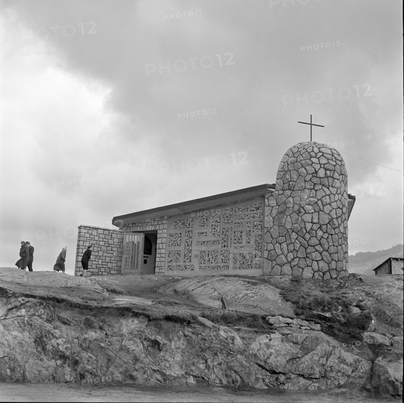Church on Grimsel hospice 1961.