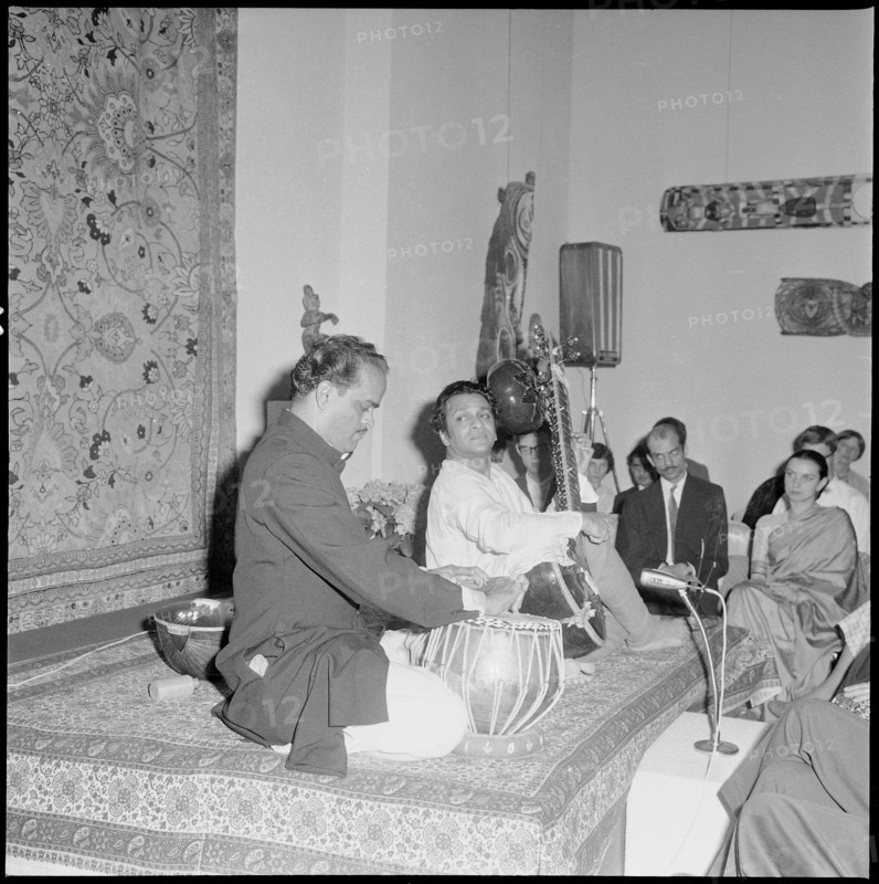 Concert of Ravi Shankar, 1960.