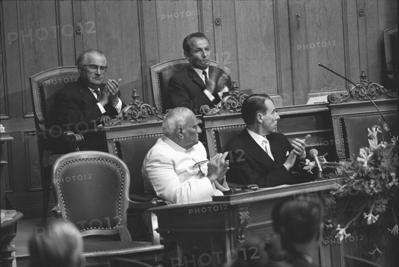 State visit of the indian President V.V. Giri; 1970.