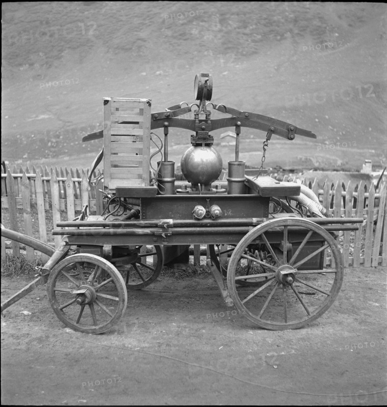 Fire in Selva, 1949: Fire Brigade Pump.