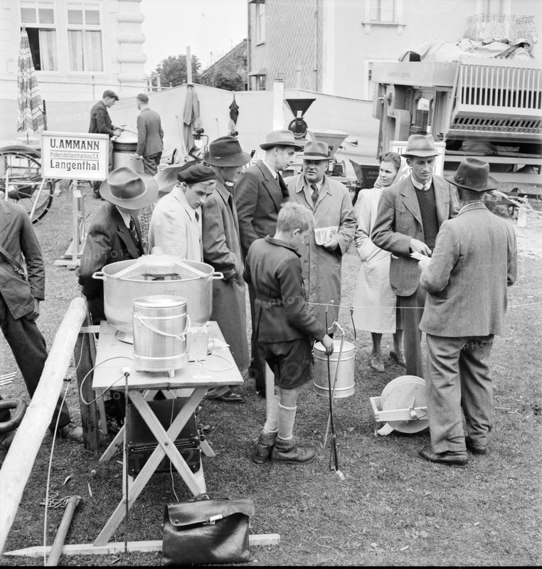 42nd Marche-Concours Saignelegier, Market, 1945.