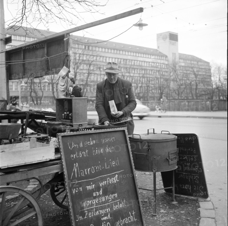 Chestnut Seller, 1958.