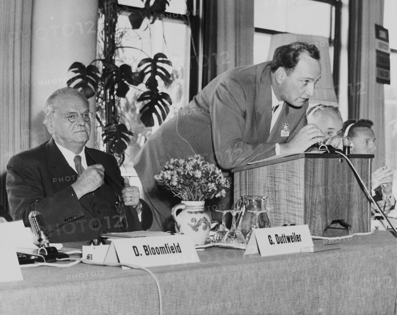 Gottlieb Duttweiler, circa in 1950.