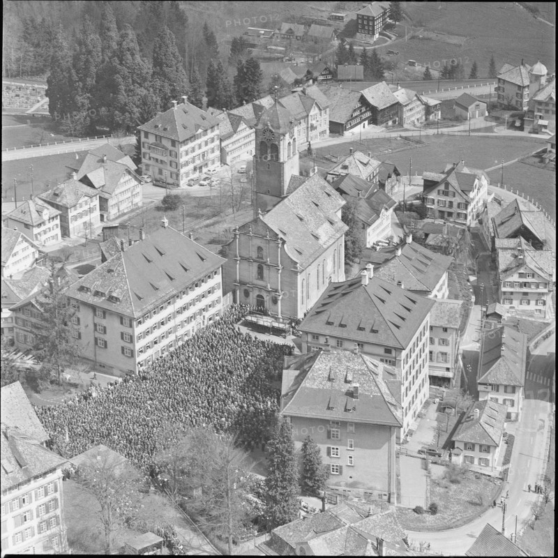 Trogen: Ausserrhoden voter's meeting 1964.
