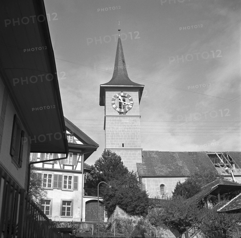 Oberburg church, Burgdorf 1952.