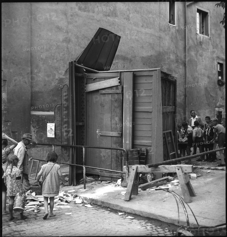 Protest against National Socialism in Schaffhausen 1945.