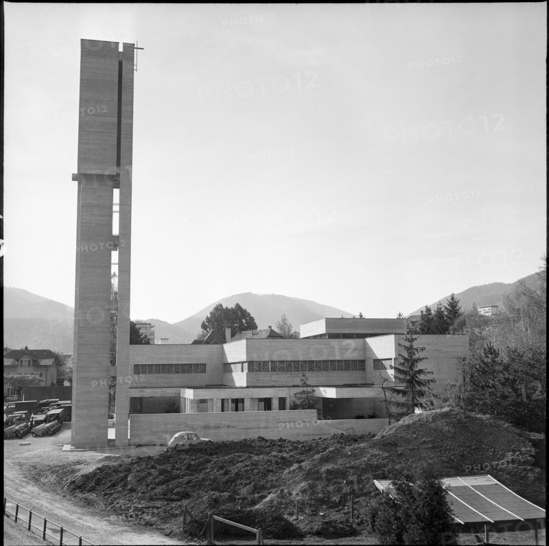 Catholich church Moutier 1965.