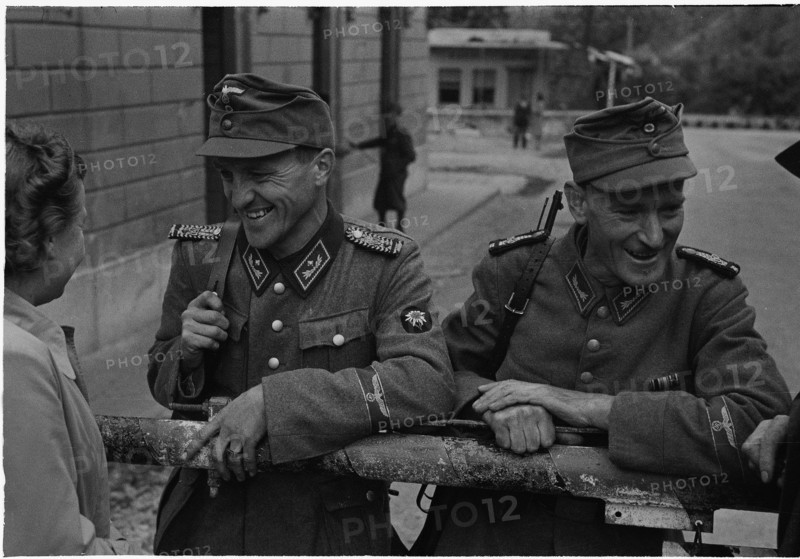 WW 2: at the border to Italy in Campocologno.