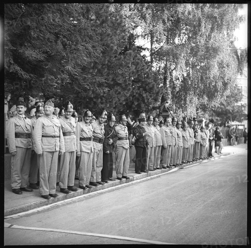 Men of the war fire brigade, 1939.