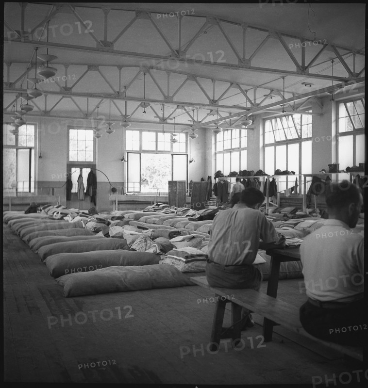 Diepoldsau refugee camp; 1938.
