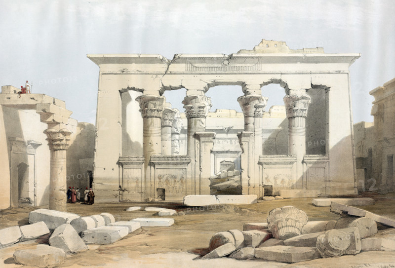 Colonnade of the Kalabshi Temple