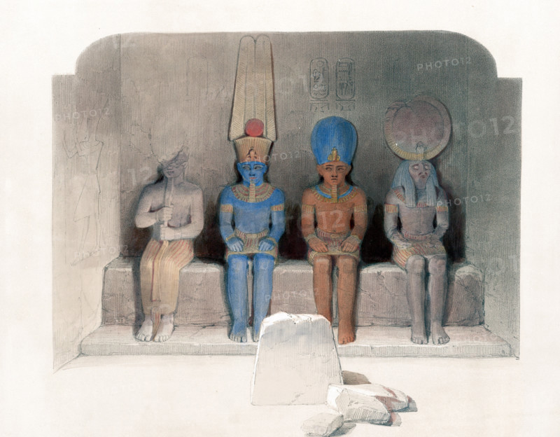 Sanctuary of the Temple of Abu Simbel