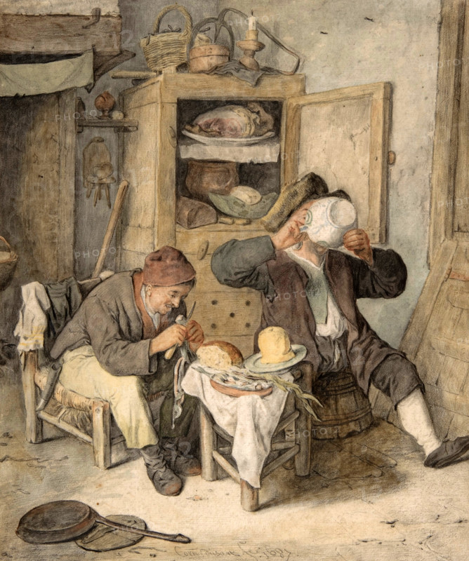 Kitchen scene