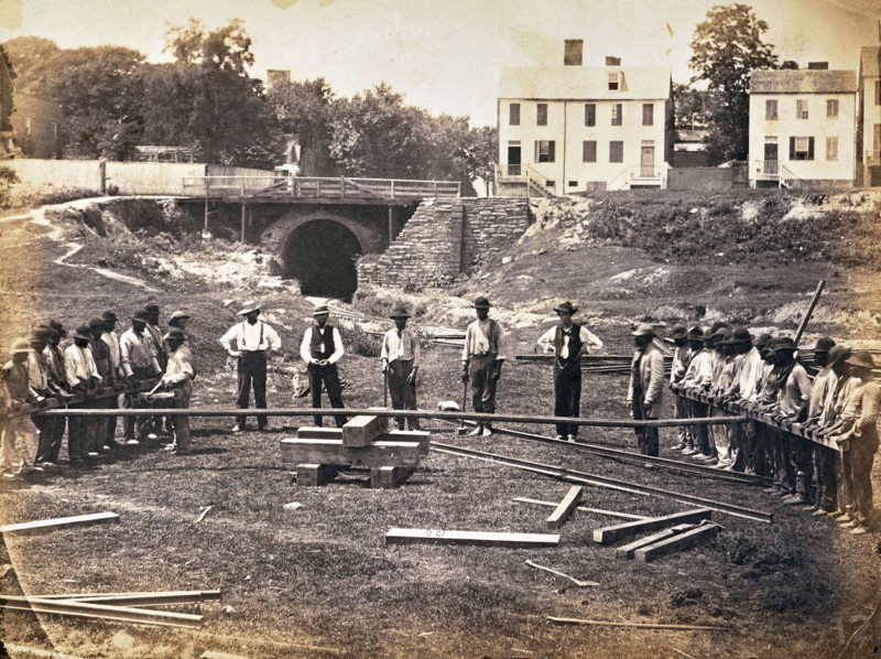 Railway construction