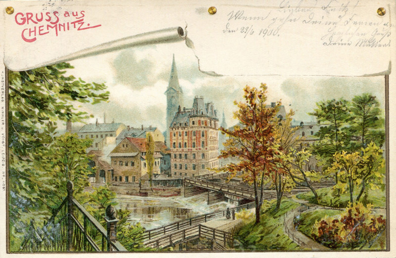 The Pfortensteg in Chemnitz