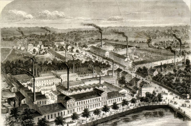 The Hartmann machine factory in Chemnitz