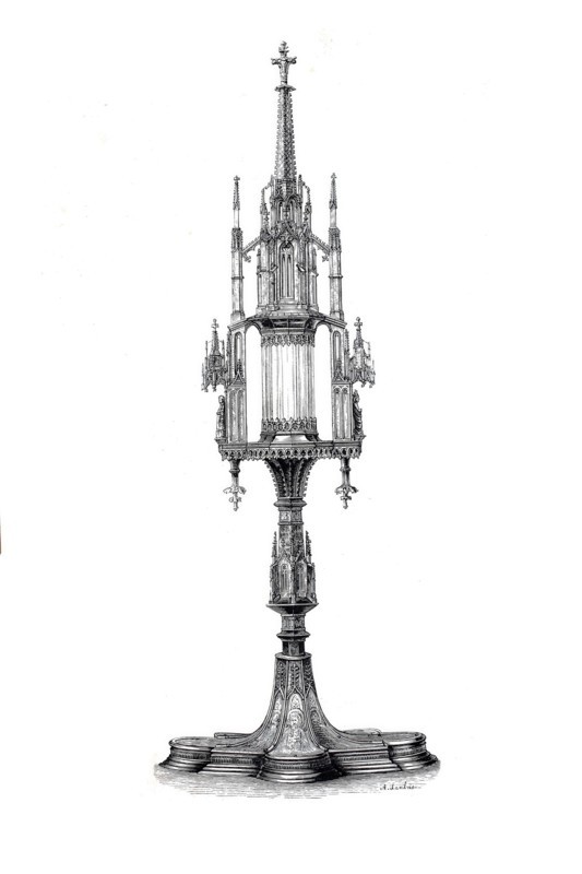 Relic monstrance from Klosterneuburg Abbey.