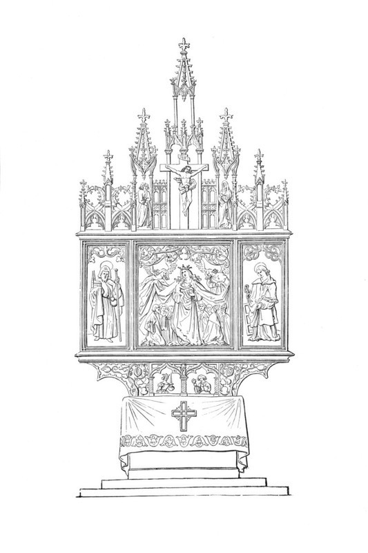 Altar from the Augustinian Church in Nuremberg.