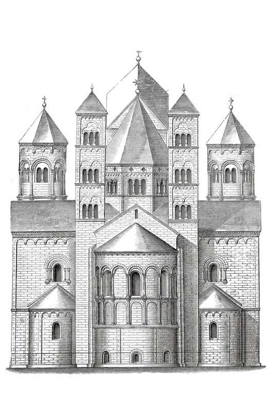 Maria Laach Abbey.