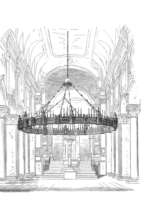 Chandelier.