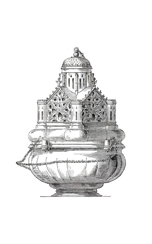 Early Gothic censer from the Church of St. Mauritius in Munster.