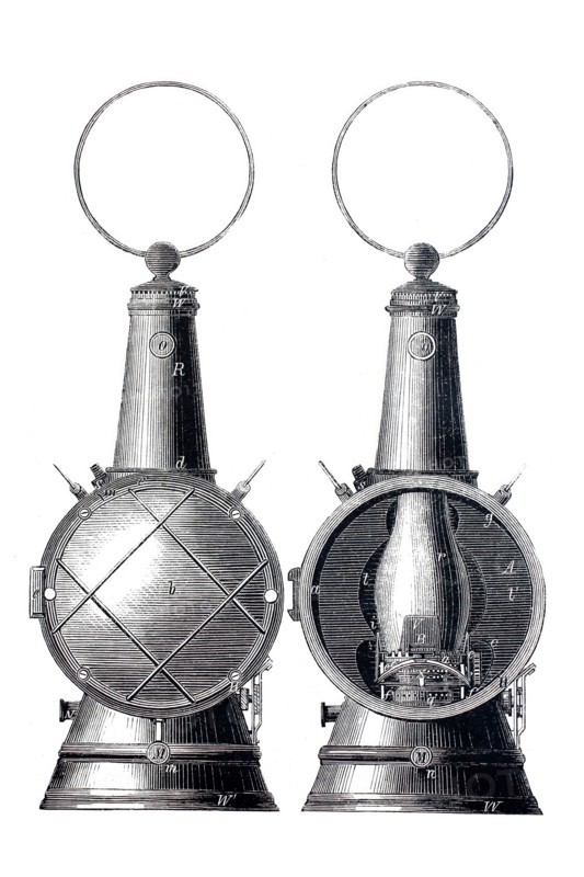 Diving lantern.