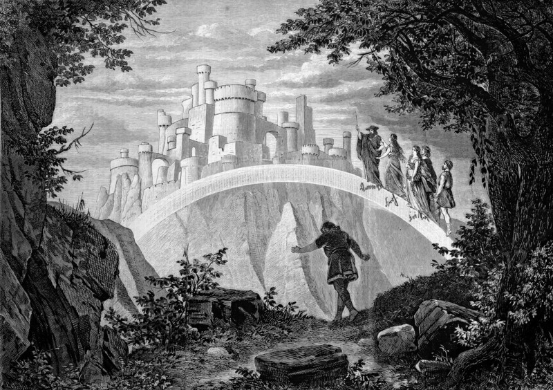 The final scene from Rheingold.