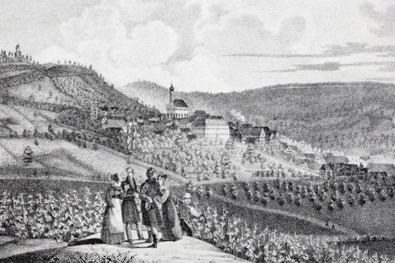 Castell Castle in the Middle Ages.