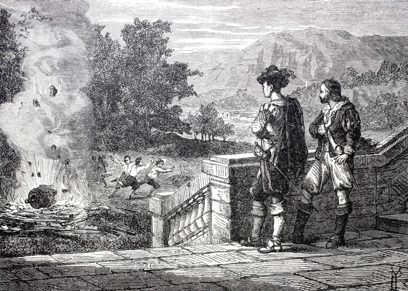 Experiment of the Marquis of Worcester.