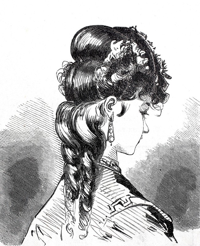 Women's heads.