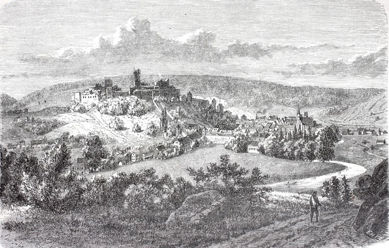 Pappenheim in the Altmuhl Valley.