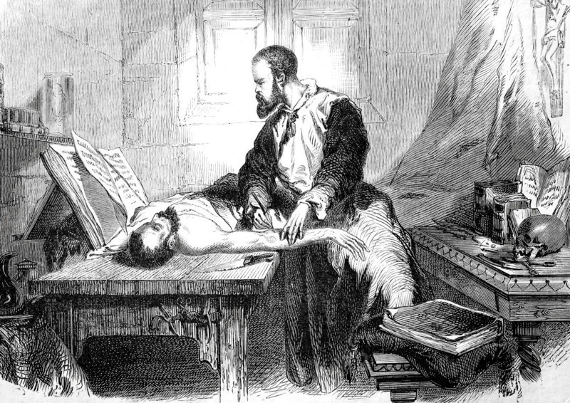 Andreas Vesal or Andreas Vesalius.
