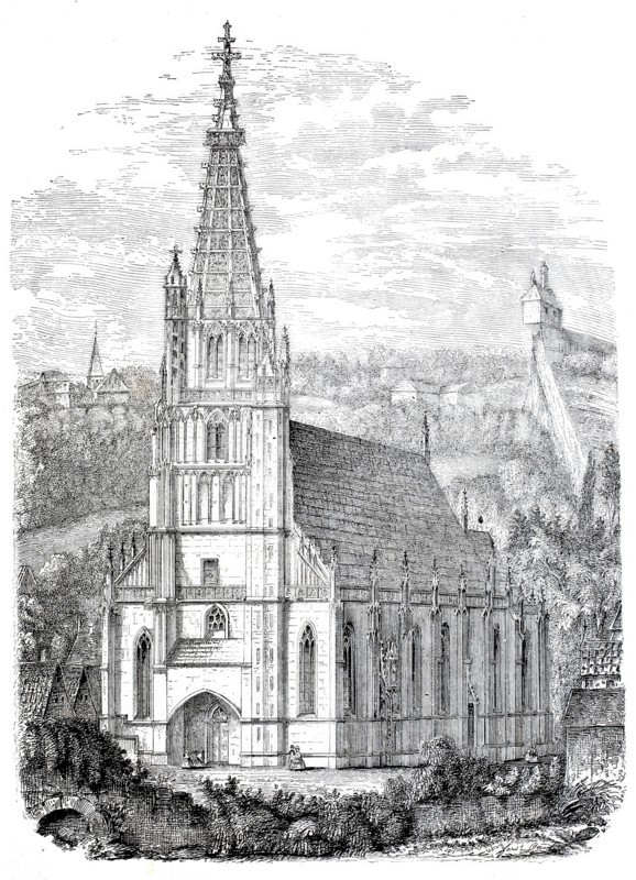 The Protestant Frauenkirche in Esslingen am Neckar.