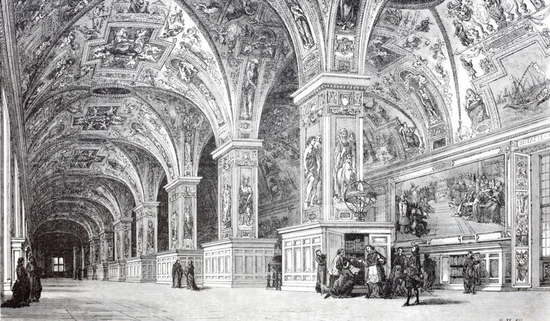 The Vatican Library.