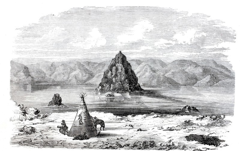 Pyramid Lake.