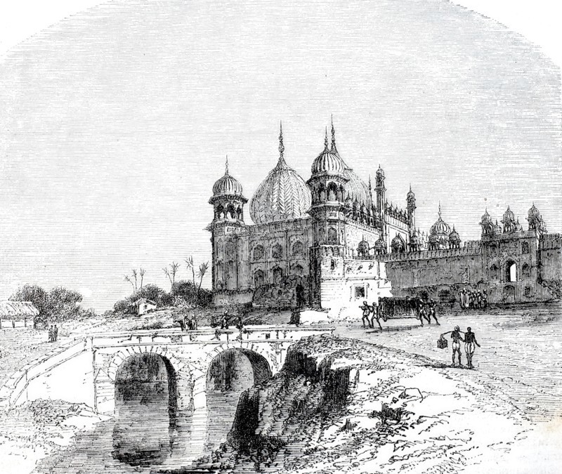Imperial Palace in Agra.
