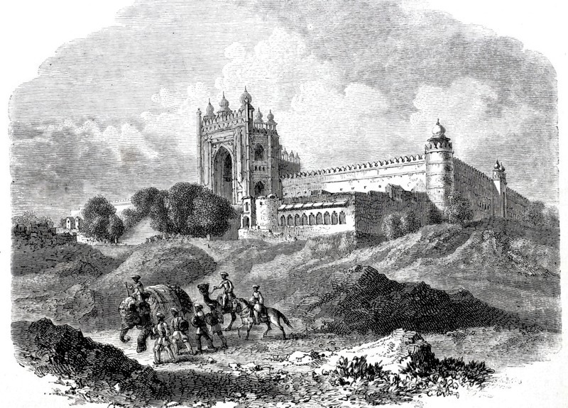 Palace of Futtehpoor.