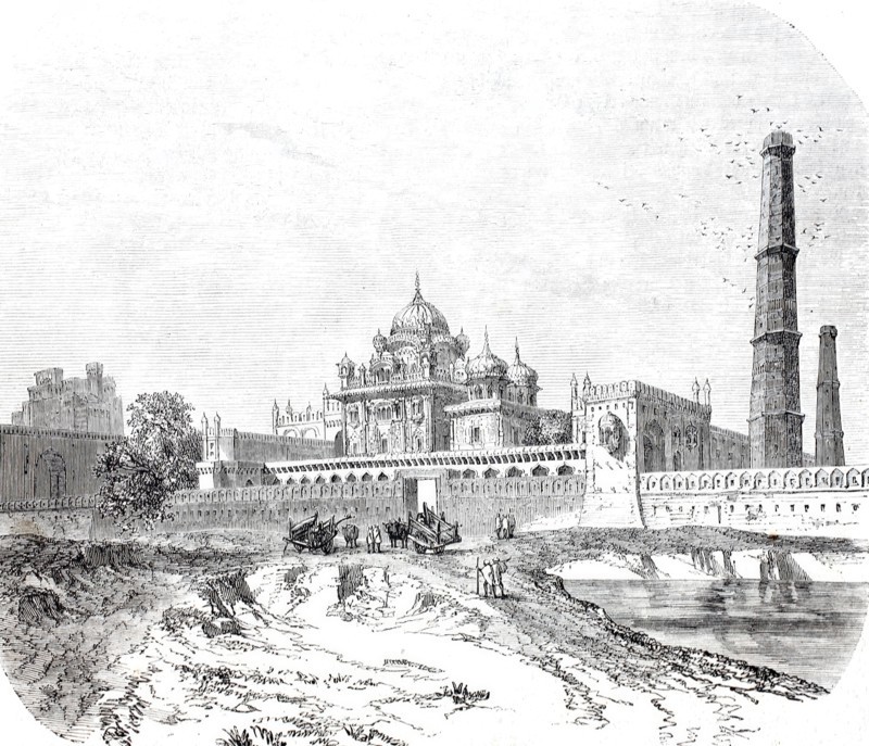 The tomb, mausoleum, of Ranjit Singh.