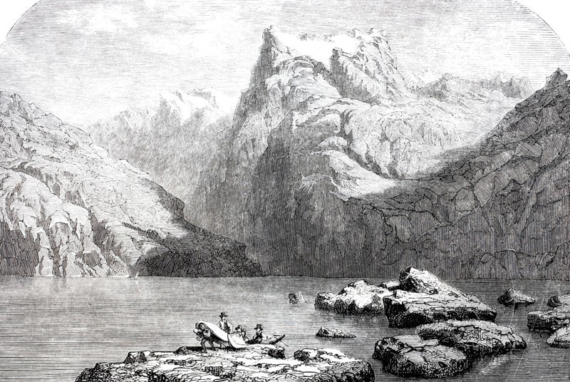 View of Lake Lucerne.