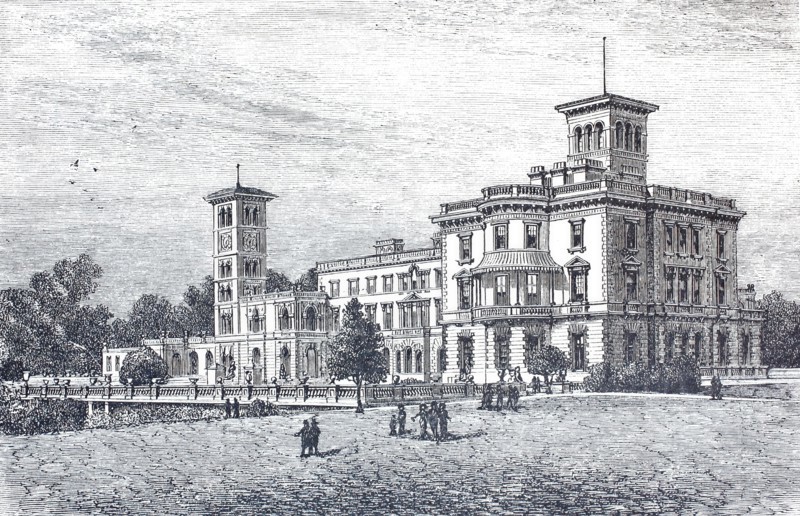 Osborne House on Wright Island.
