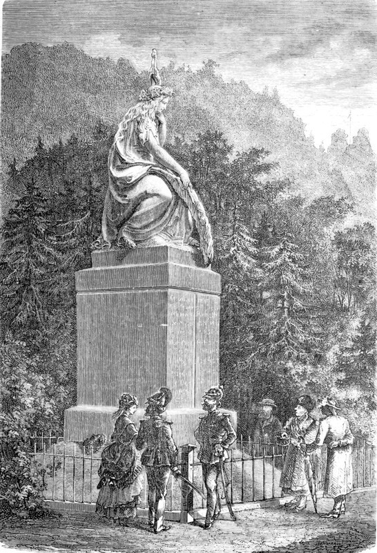 The mourning Germania.