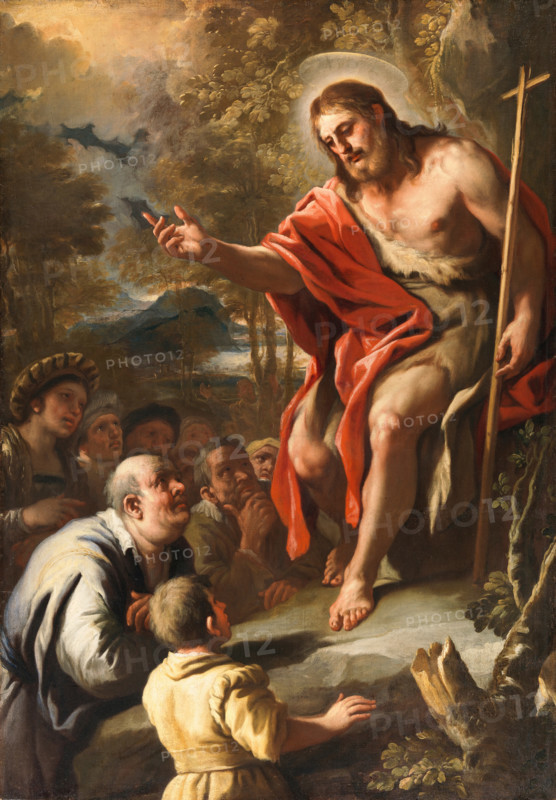 Saint John Preaching in the Wilderness
